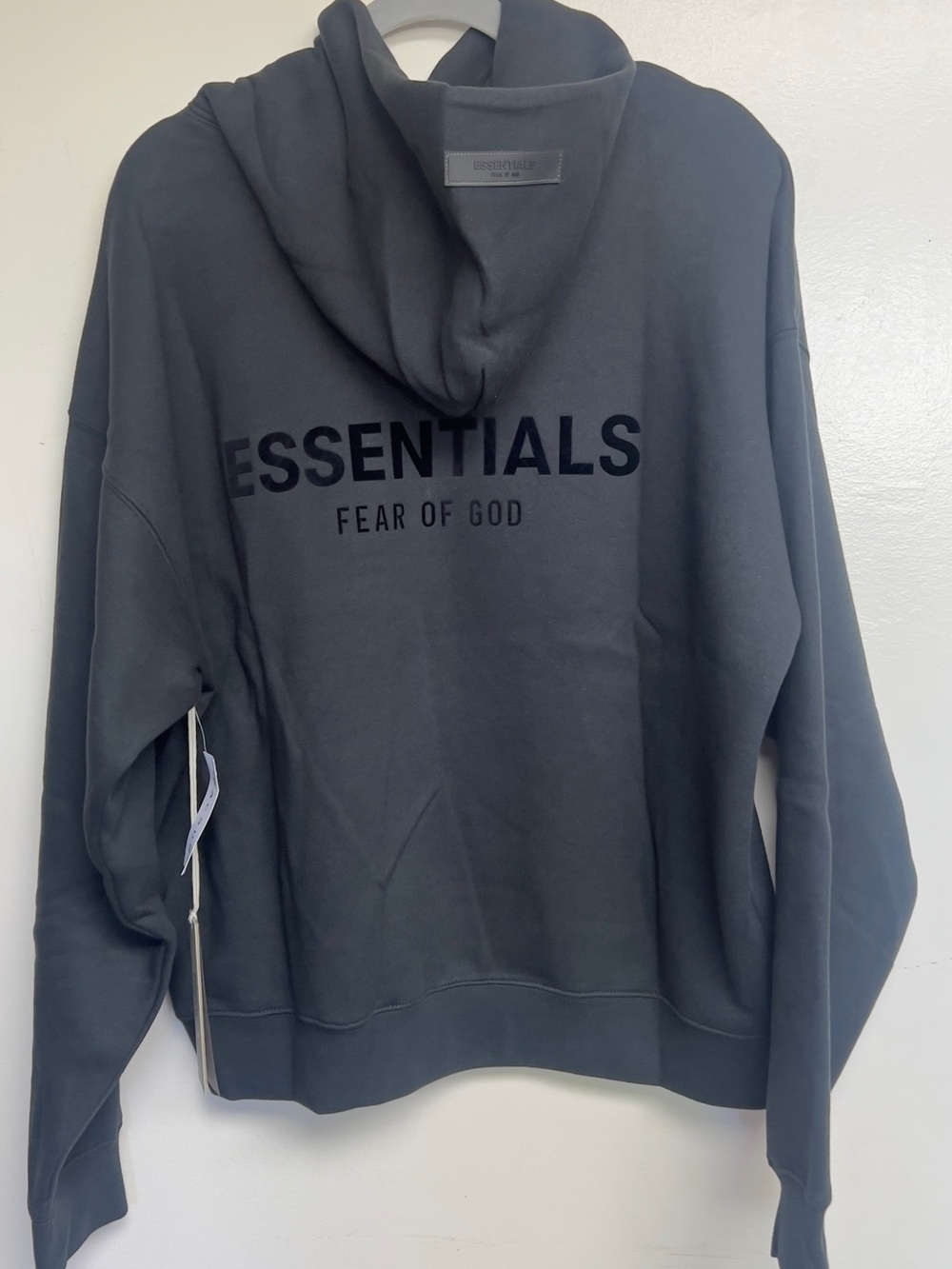 Essentials Fear of God Crewneck Hoodie - Charcoal